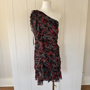 Veronica beard silk mini dress